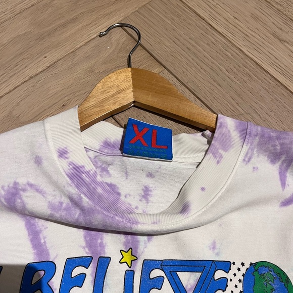 I Believe in Magic Purple Tie-Dye Tee - Picture 5 of 6